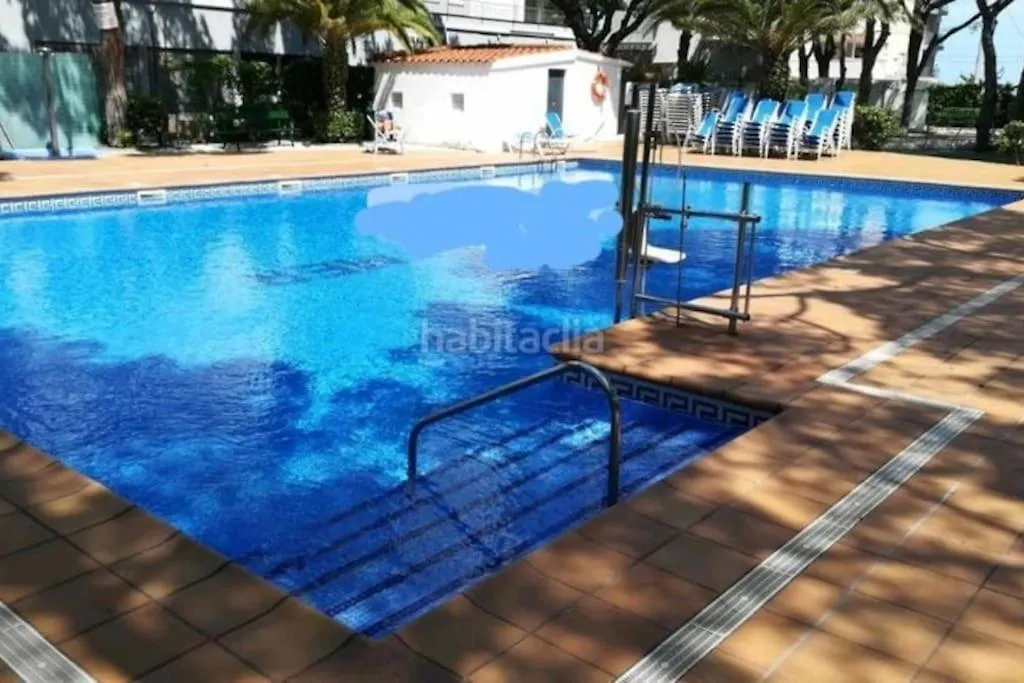 Estudio Con Impresionantes Vistas Al Mar Blanes Appartamento